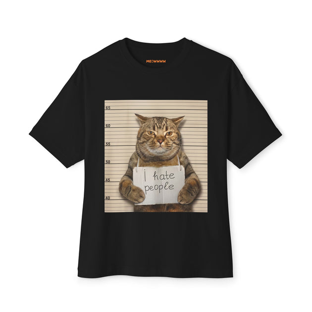 I Hate People - Oversized Tee