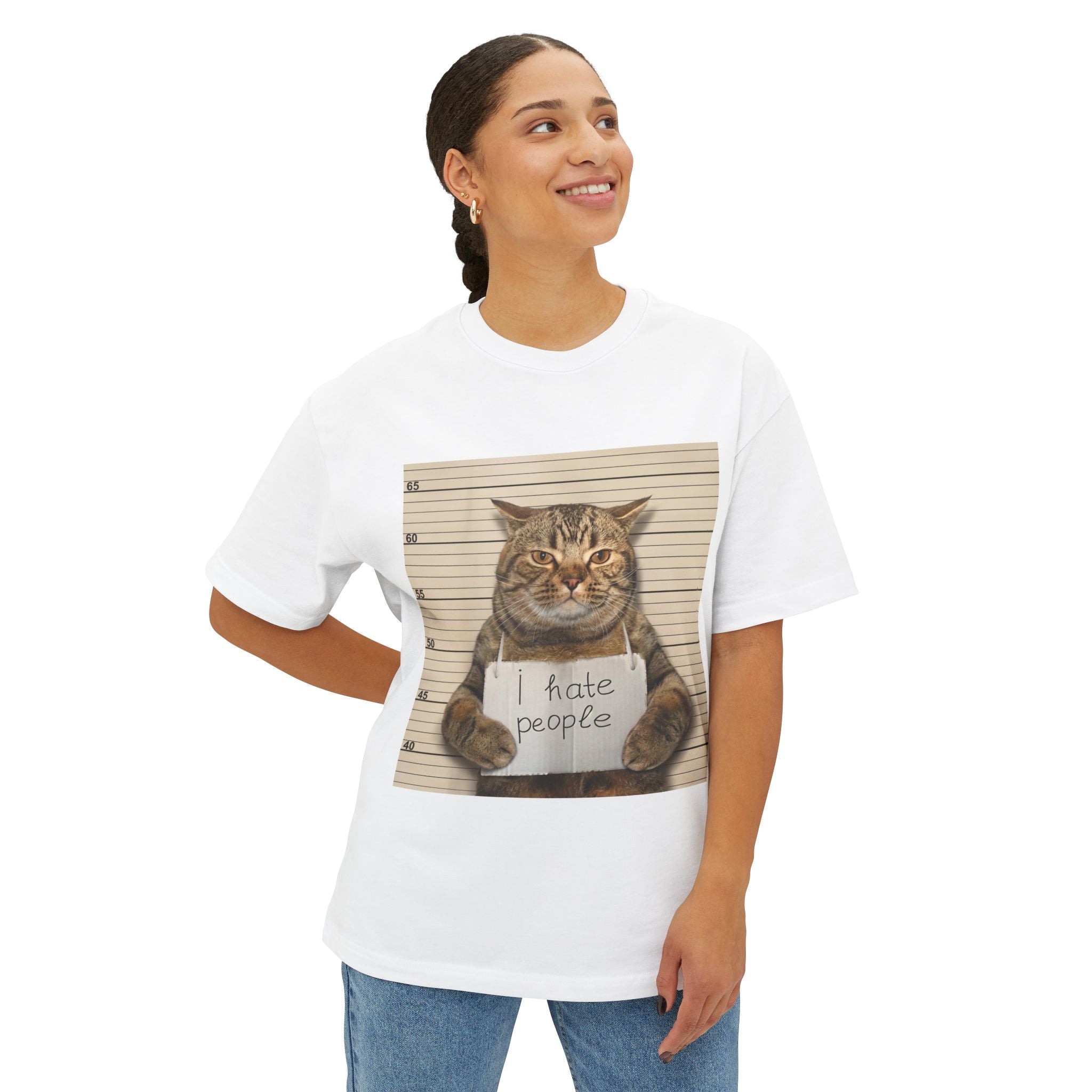 I Hate People - Oversized Tee