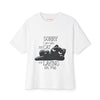 Sorry I Am Late, My Cat Was Laying On Me - Oversized Tee