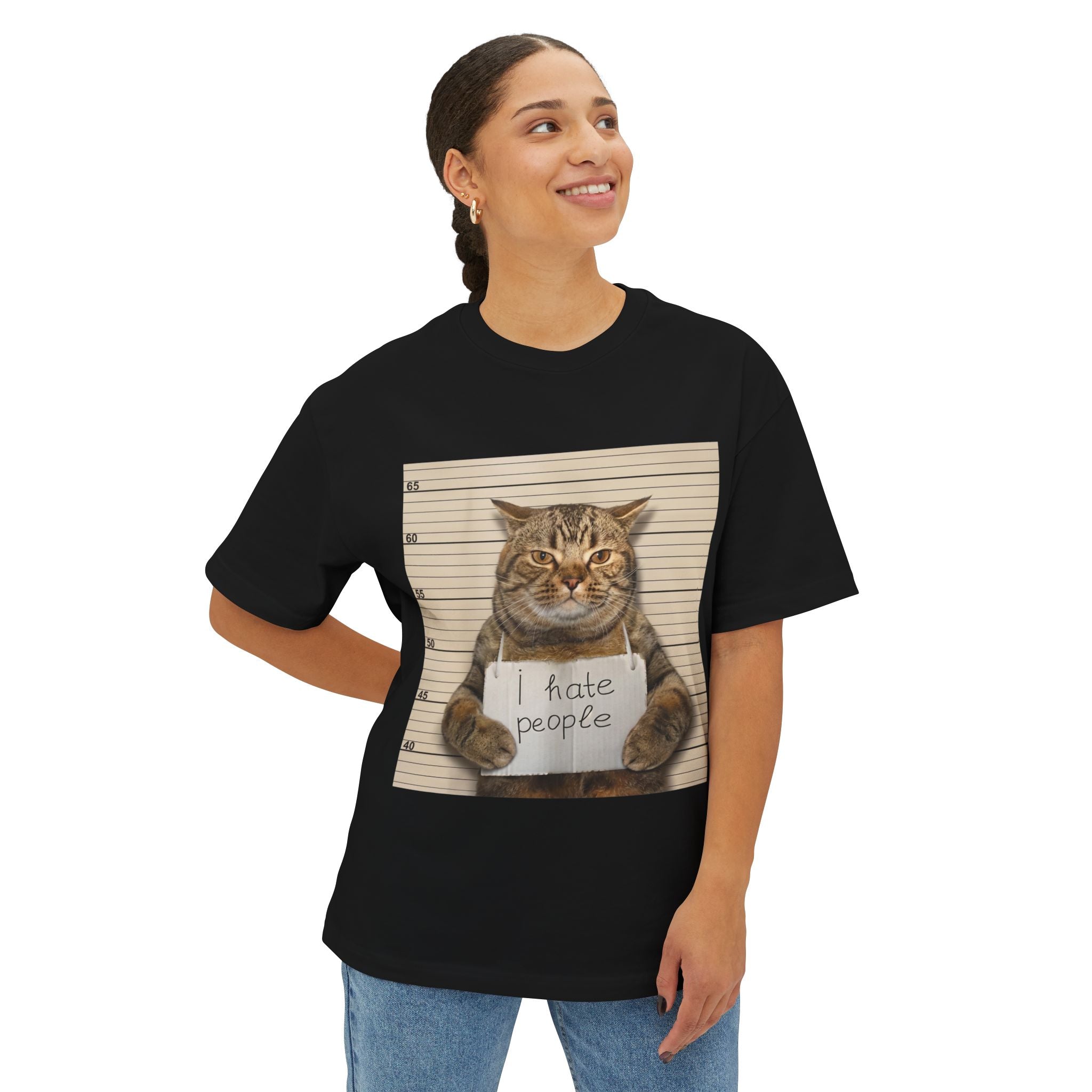 I Hate People - Oversized Tee