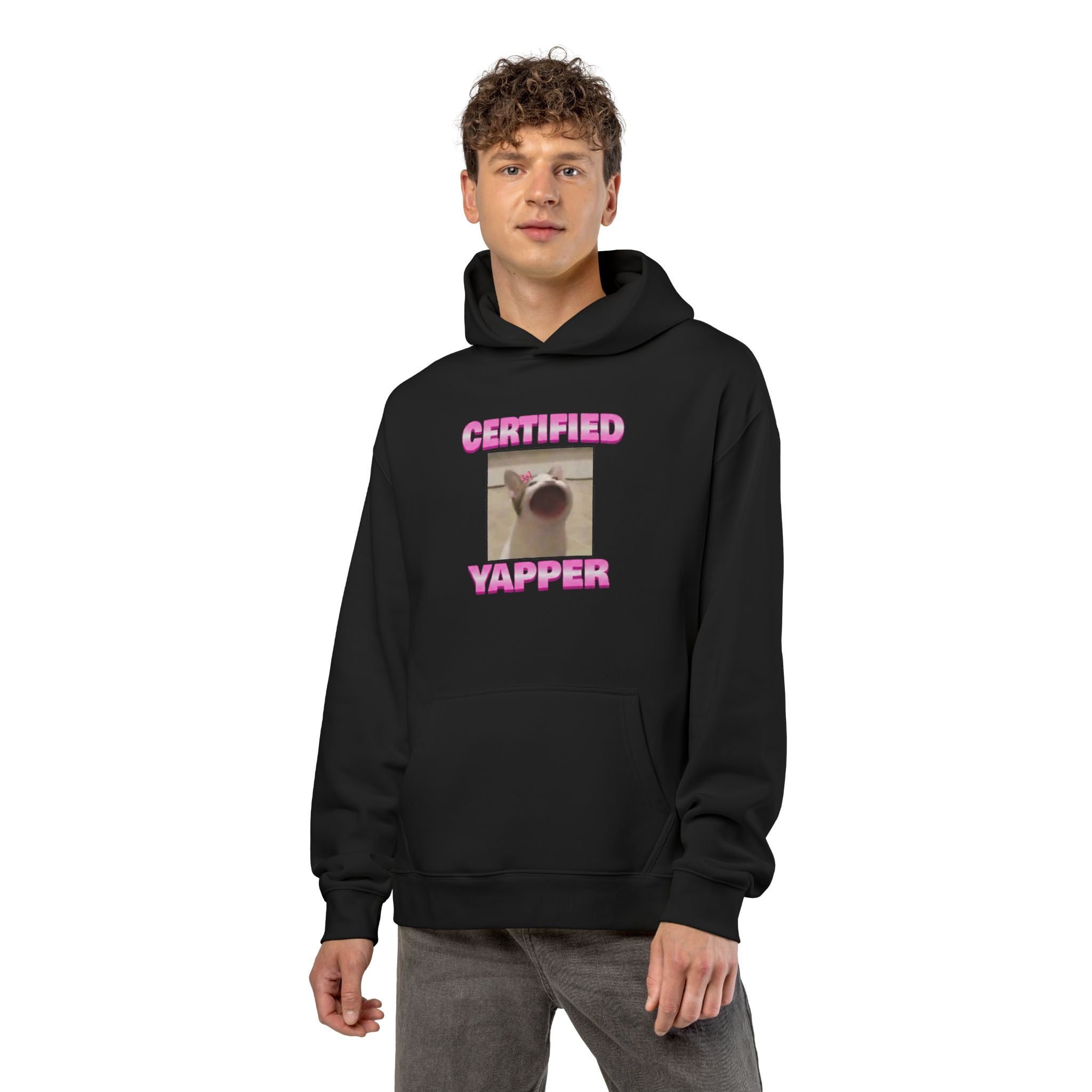 Certified Yapper - Oversized Hoodie