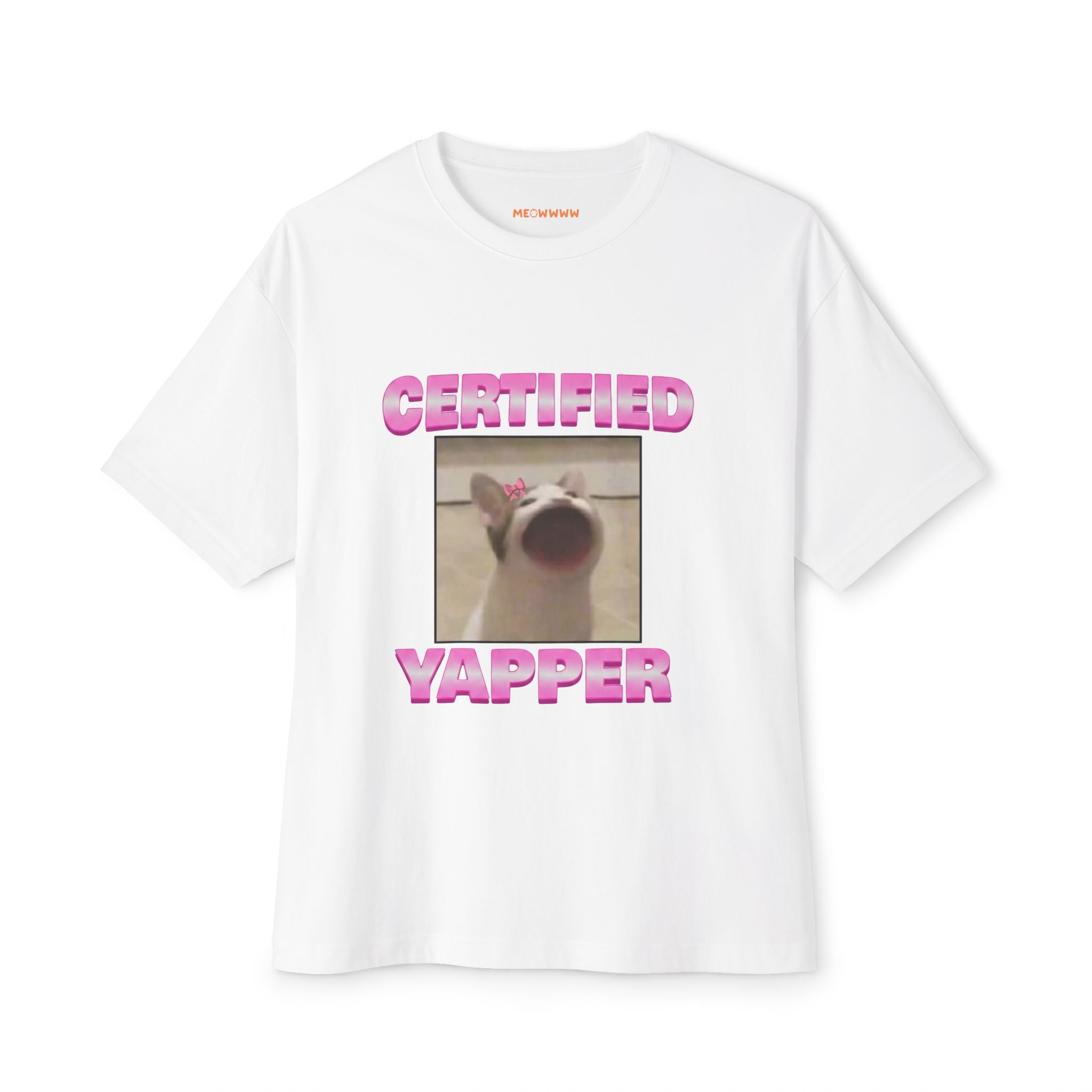 Certified Yapper - Oversized Tee