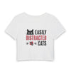 Easily Distracted By Cats - Baby Tee